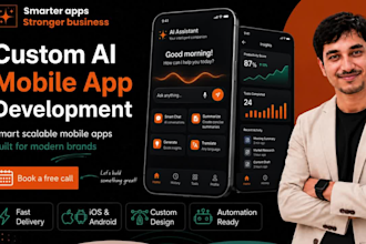 do ai mobile app development for ios and android, ai chatbot, ai agent