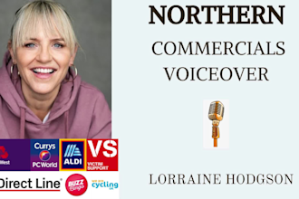 provide a female northern british voiceover