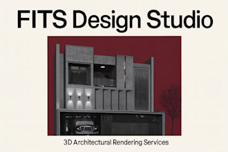 produce complete 3d render and animation for real estate agents