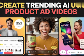 ai ugc video ads for tiktok, instagram reels, youtube, and dropshipping product