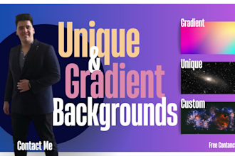do a gradient animation for backgroud video