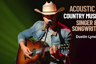 write and produce melodious acoustic country song and be your songwriter