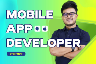do mobile app development, ios app, android app creation flutter app developer
