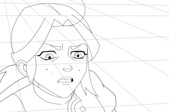 2d line art animation video 2d frame by frame hand drawn traditional animation