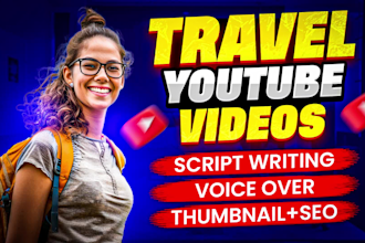 create travel videos for youtube videos