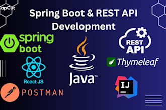 do java spring boot, rest apis, spring mvc, and thymeleaf web applications