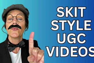 create skit style ugc ads for brands