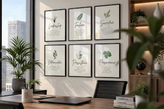 design motivational quotes for wall art and social media