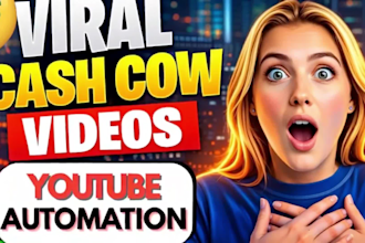 create viral faceless video for youtube automation