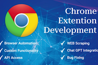 create, modify , or fix a google chrome extension or plugin