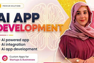 develop ai powered app ai chatbot ai mobile app for android and ios