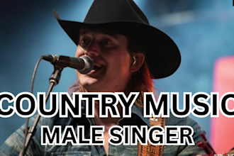 be your professional country music singer, acoustic guitar and music producer