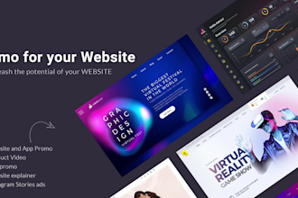 create a demo or promo video for your website or app