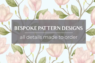 create unique botanical illustrations in watercolour