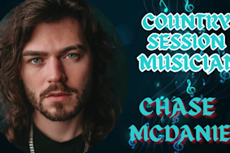 deliver powerful and authentic country lead and background vocals for your track
