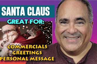 do a santa claus voice for you