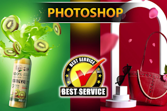 do photoshop editing, product photo editing