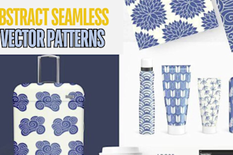 design unique fashion textile and brand seamless pattern