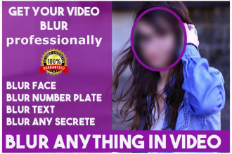 professionally blur out anything in a video