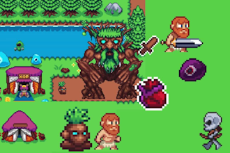 design 2d pixel art rpg game asset sprite animation pixel character sprite sheet