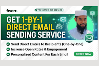 send your emails manually one by one
