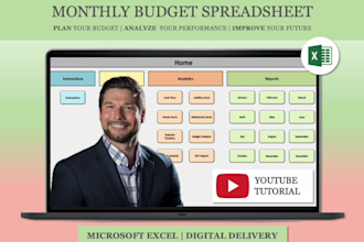 send a budget planner tracker excel spreadsheet template