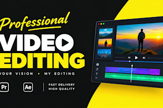 do professional instagram reels, and youtube shorts editing