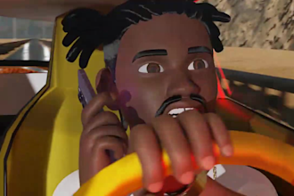 do 3d animated music video, cartoon music video, 3d animation 3d character