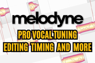 tune, pitch correct, and time align your vocals using melodyne