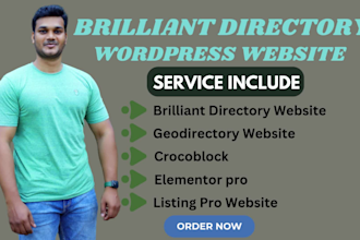 build directory website using brilliant directory listing website geodirectory