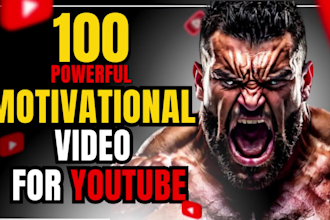 create motivational video for youtube, cash cow videos monetizable