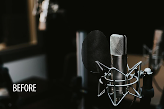 repair, restore, clean and enhance your audio