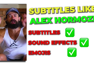 edit your reels and tiktoks just like alex hormozi videos