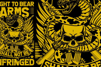 design a creative bold graphic for your clothing line