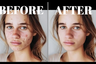 do high end photo retouching and photoshop editing