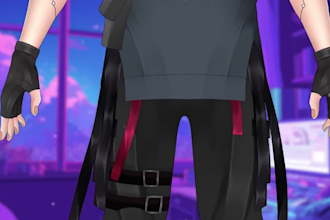 draw and rig live2d vtuber model, 2d vtuber rigging in anime style for streaming