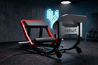 custom gym equipment design , 3d modeling