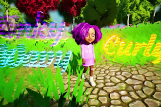 create 3d animation dance music video