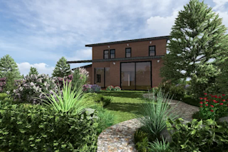 do 3d exterior design,landscape,garden,yard, plaza,outdoor