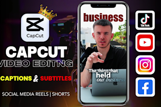edit captions or subtitles reels using capcut video editing