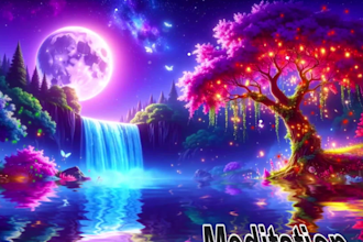 create high quality meditation music videos for youtube and relaxation