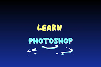 help u learn adobe photoshop, illustrator, indesign from basic to advance