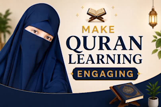 teach quran to kids and females with tajweed