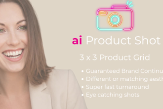 create consistent ai product shot grids for ecommerce
