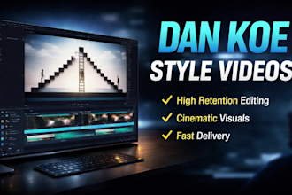 modern dan koe style minimal motion graphics videos youtube