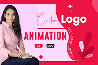 do a unique custom logo animation