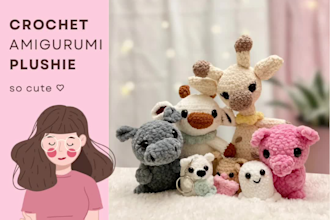 crochet you a cute plushie or keychain