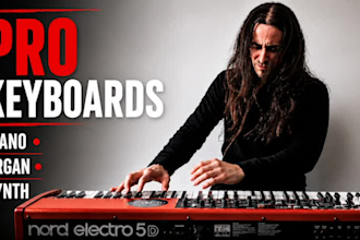 record epic keyboards for your rock, metal or prog song