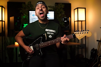 record guitar for your rock, alternative, or metal song