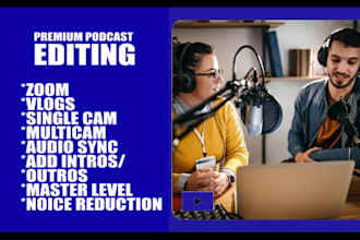 edit your video, podcast and zoom recording